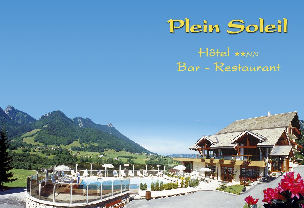 Vacheresse Hotel Plein Soleil מראה חיצוני תמונה